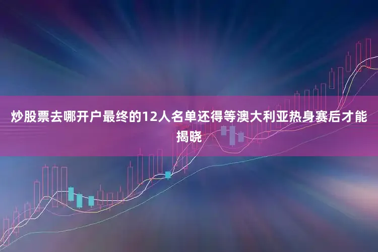炒股票去哪开户最终的12人名单还得等澳大利亚热身赛后才能揭晓