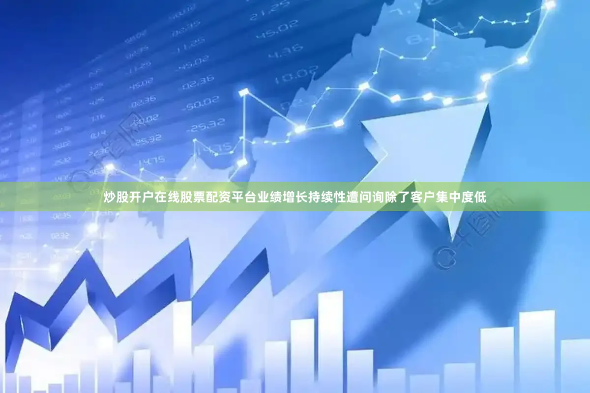 炒股开户在线股票配资平台业绩增长持续性遭问询除了客户集中度低